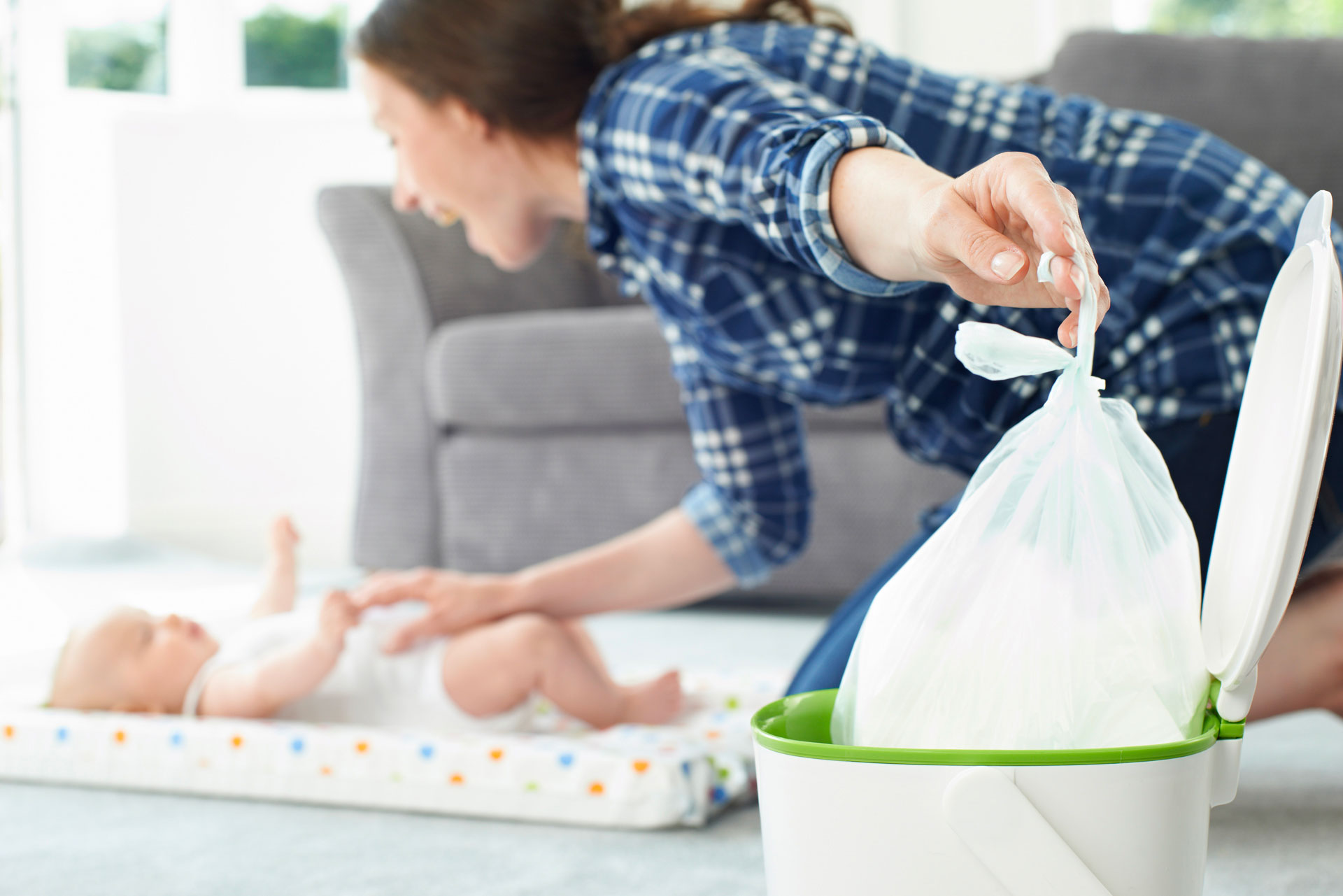 Comparatif et avis des meilleures poubelles à couches pour bébé