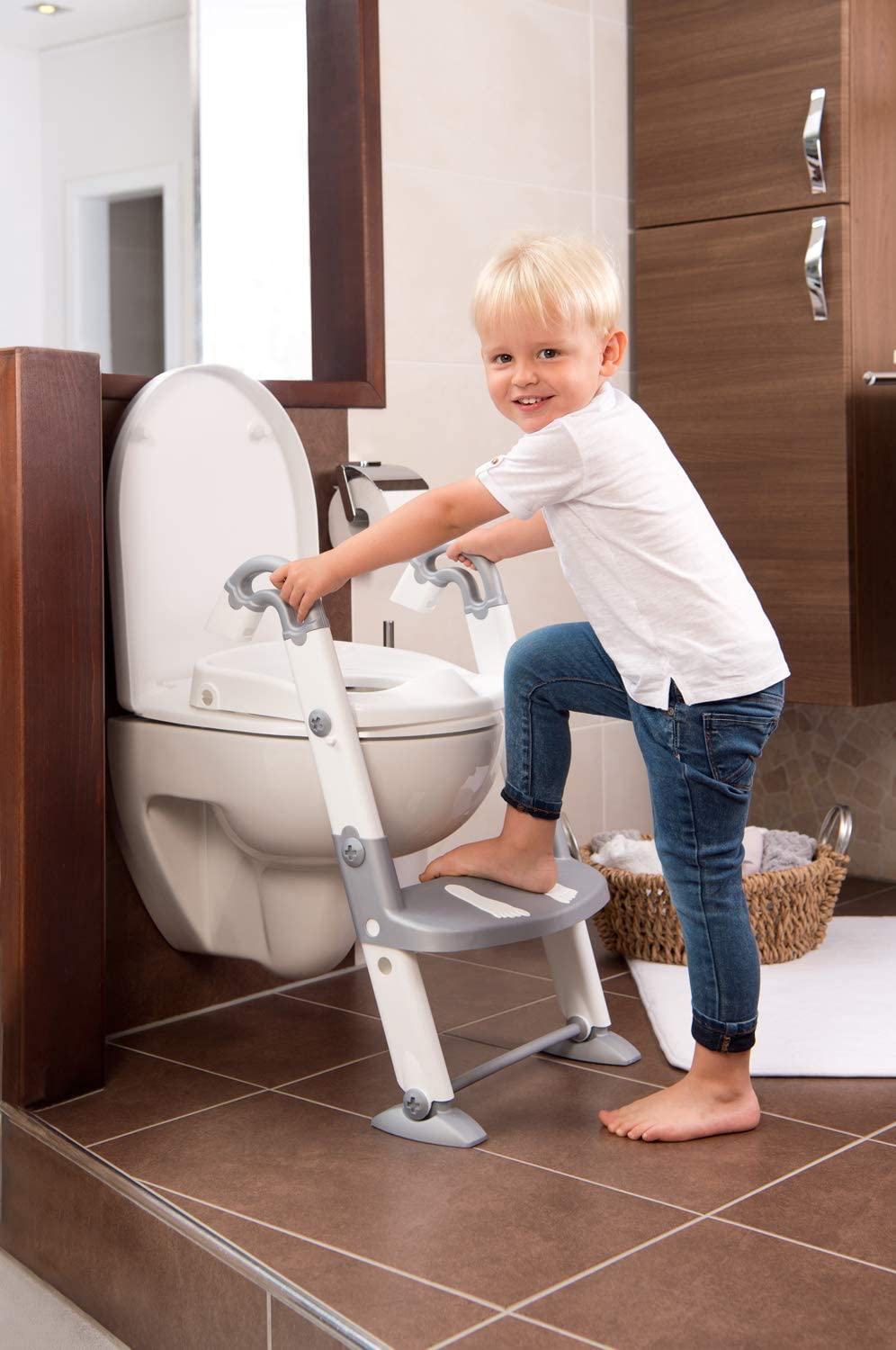 Generic Siège de Toilette Pliable pour Enfant Bébé Réducteur wc à